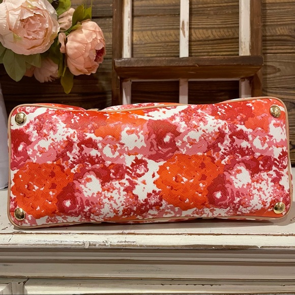 SALE! Coach Peyton Floral Cora Domed Shoulder Bag Satchel NWOT - Picture 7 of 13